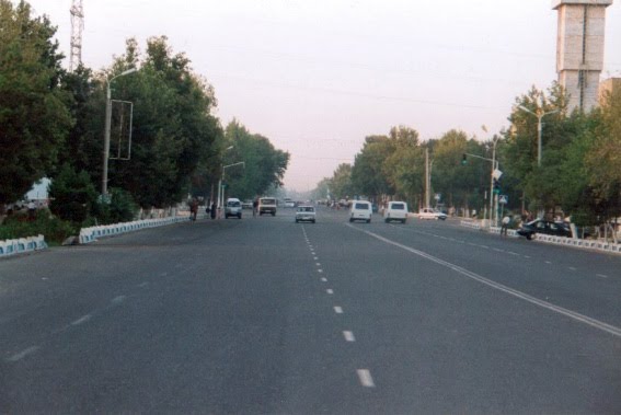 Straße zum Bahnhof