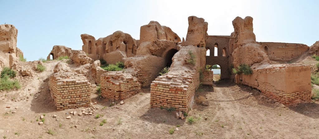 Qirq Qiz Saroyi in Termez, Uzbekistan.