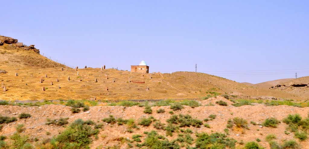 Along the road to Shahrisabz in Uzbekistan.