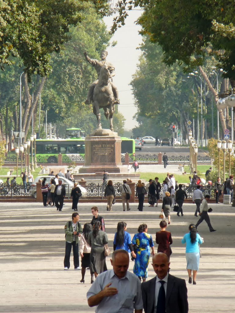 Бульвары Ташкента. Parkways of Tashkent.