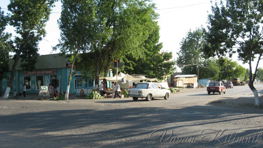 Поворот на право с ул. "Ленина" к "Центральныйому базару"