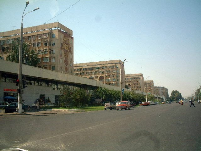 Tinchlik, Tashkent  タシケントの街並み