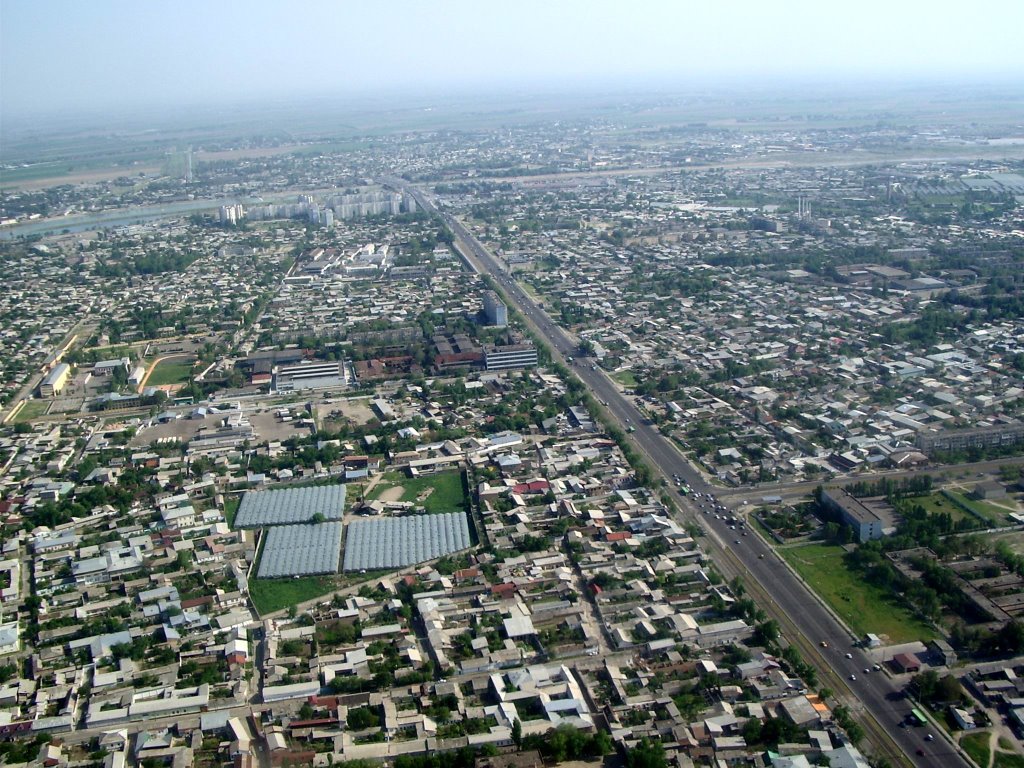 Tashkent vue du ciel
