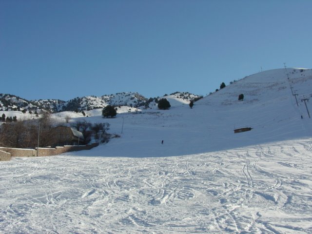 Mountain Ski Lane in Yangiabad