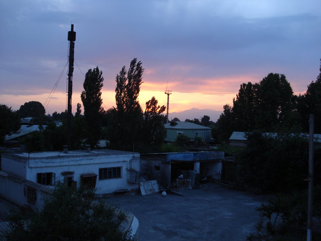kokand view from hotel kokand, backside