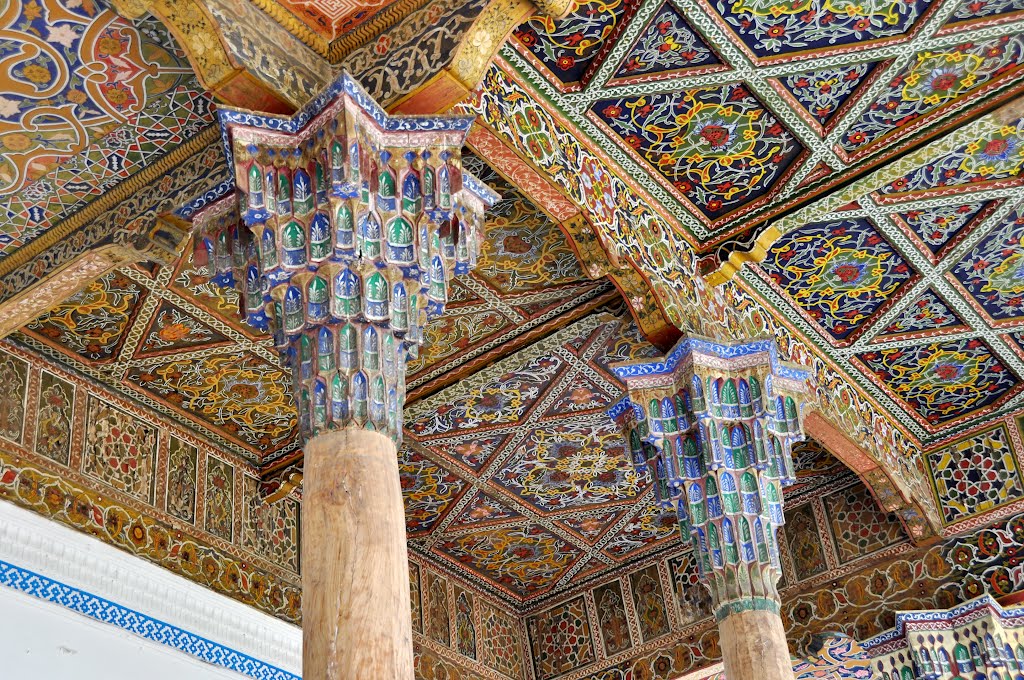 The Jami Mosque in Kokand, Uzbekistan.