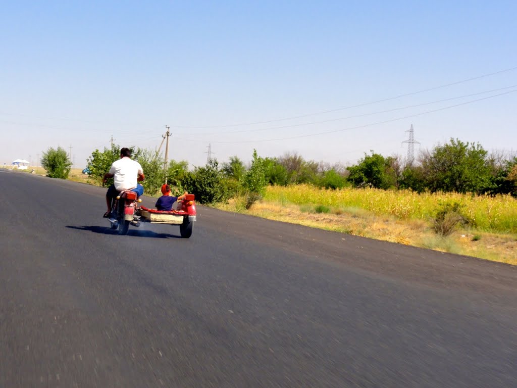 Street in Uzbekistan