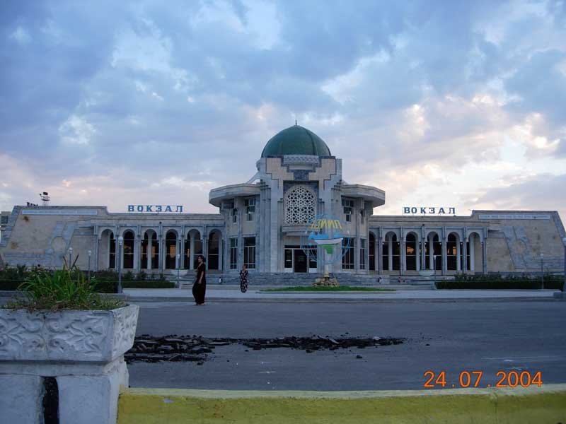 Kokand, train station