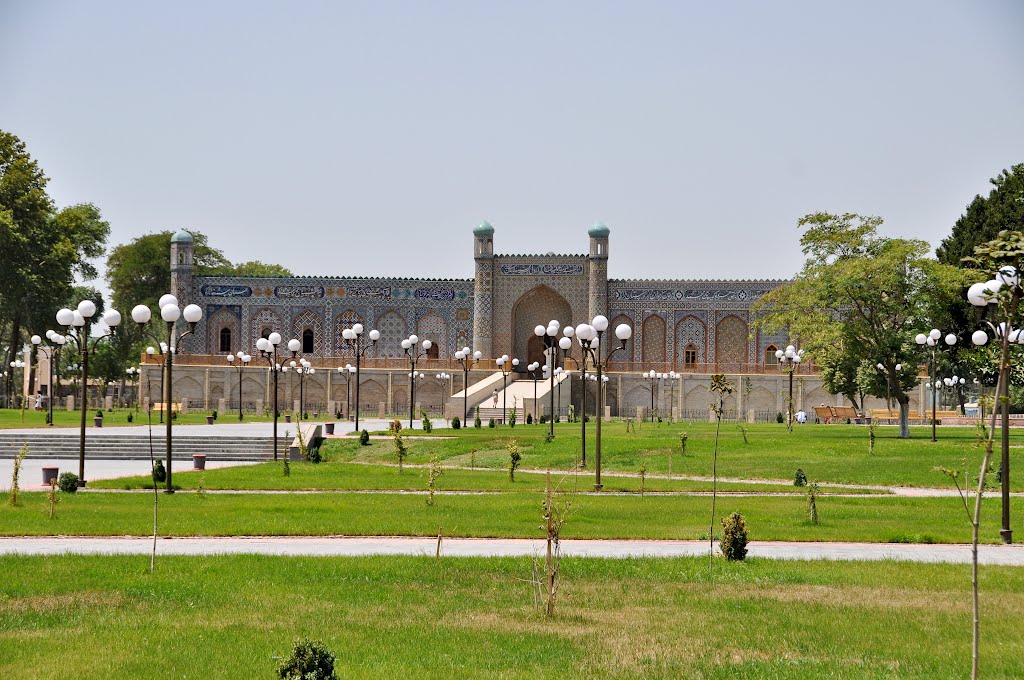 Khudayar Palace in Kokand, Uzbekistan.