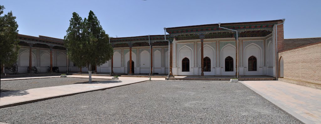 Khudayar Palace in Kokand, Uzbekistan.