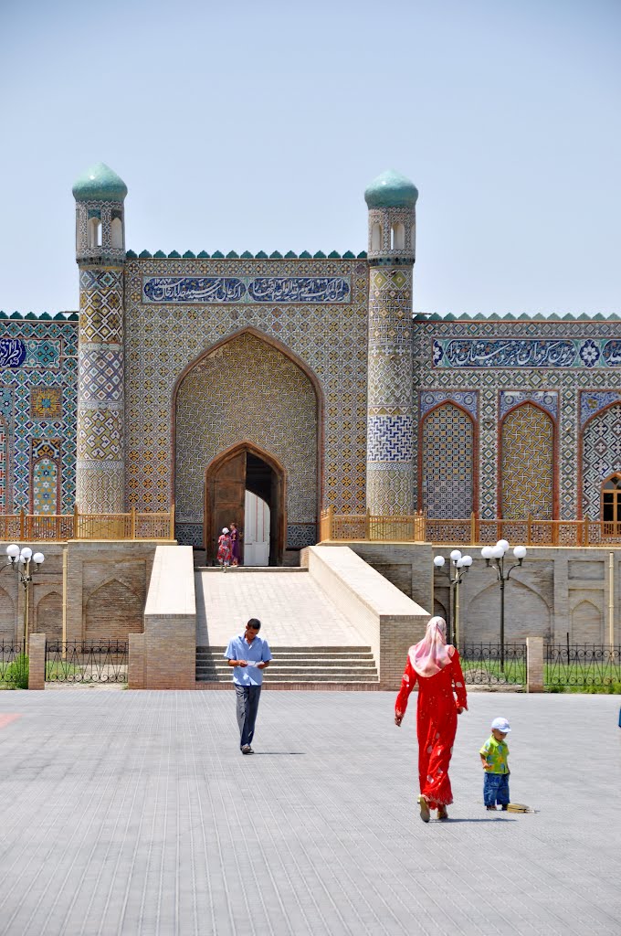 Khudayar Palace in Kokand, Uzbekistan.