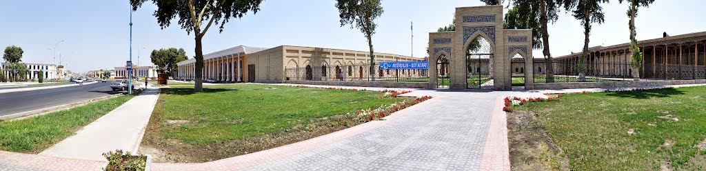 The Jami Mosque in Kokand, Uzbekistan.