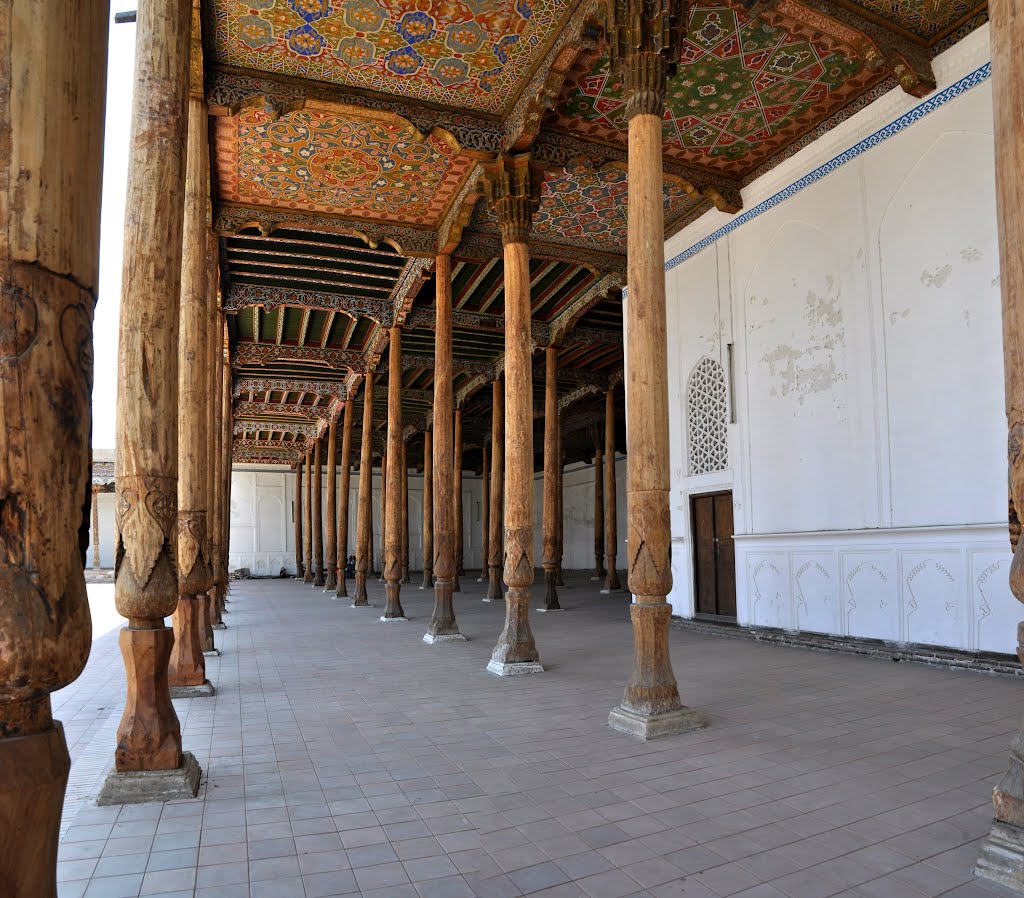 The Jami Mosque in Kokand, Uzbekistan.