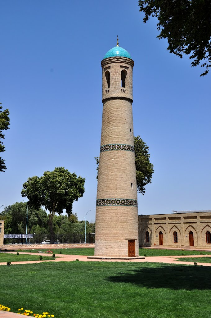 The Jami Mosque in Kokand, Uzbekistan.