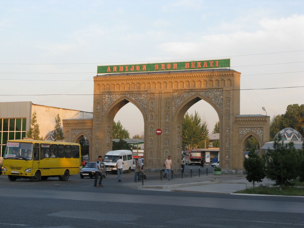Andizhan, bus station