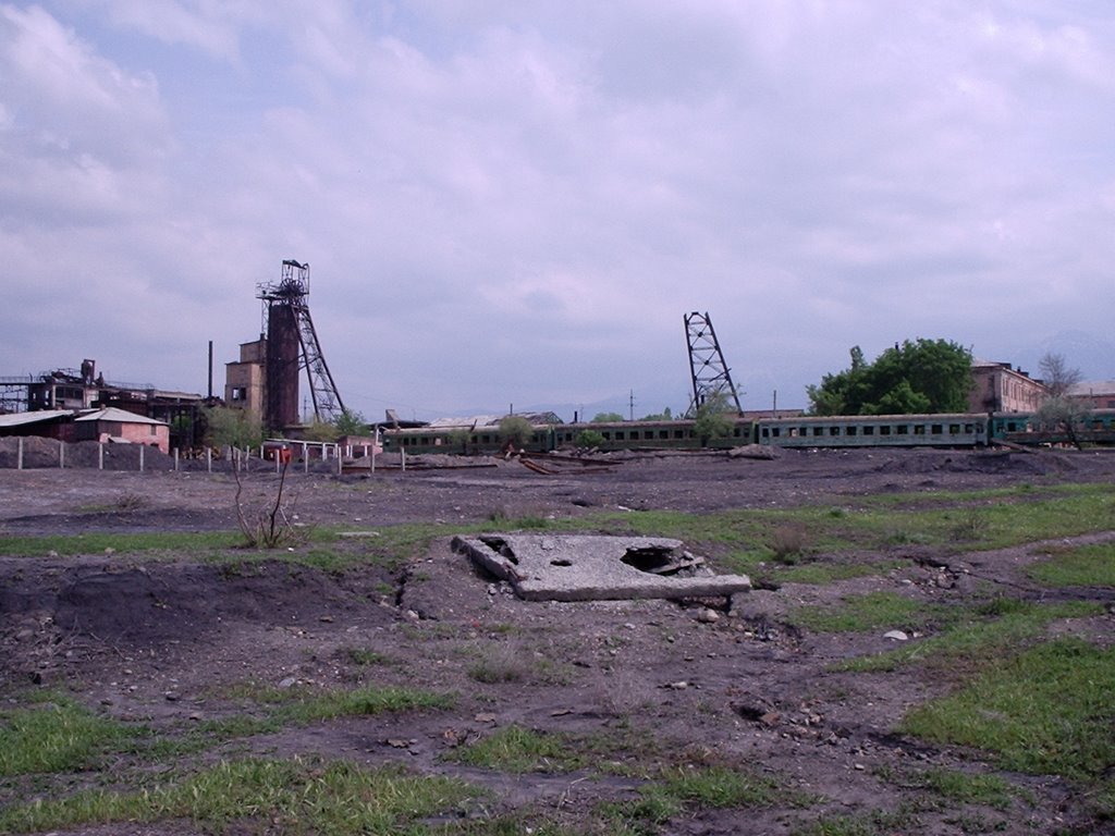 Kyzyl-Kiya, coal mine, 2004
