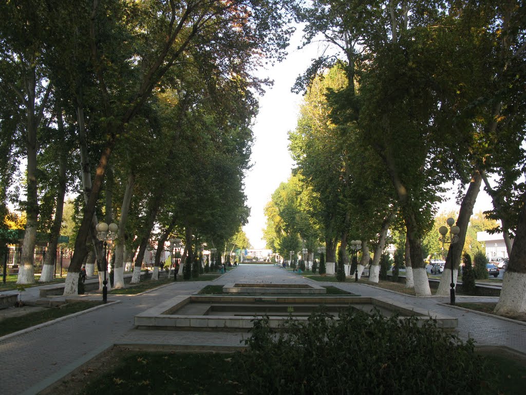 Fergana, Boulevard (old Lenin street)