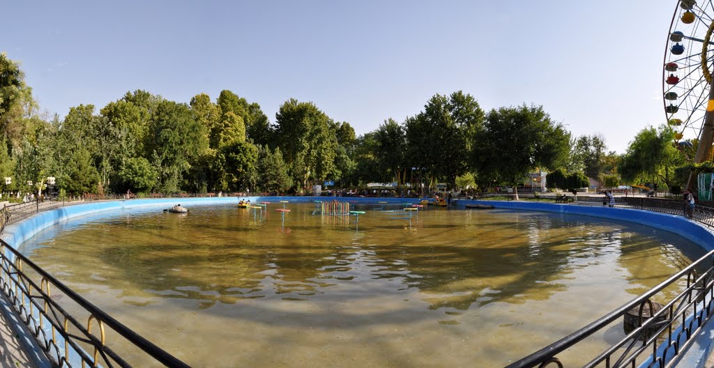 Central Park, Fergana, Uzbekistan.