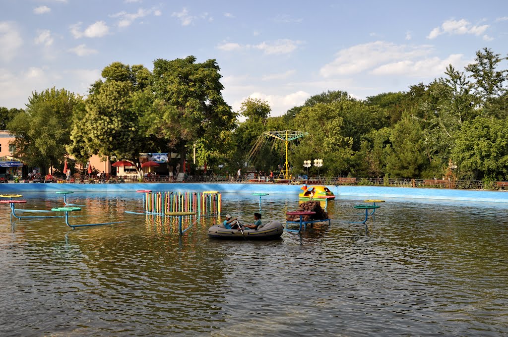 Central Park, Fergana, Uzbekistan.