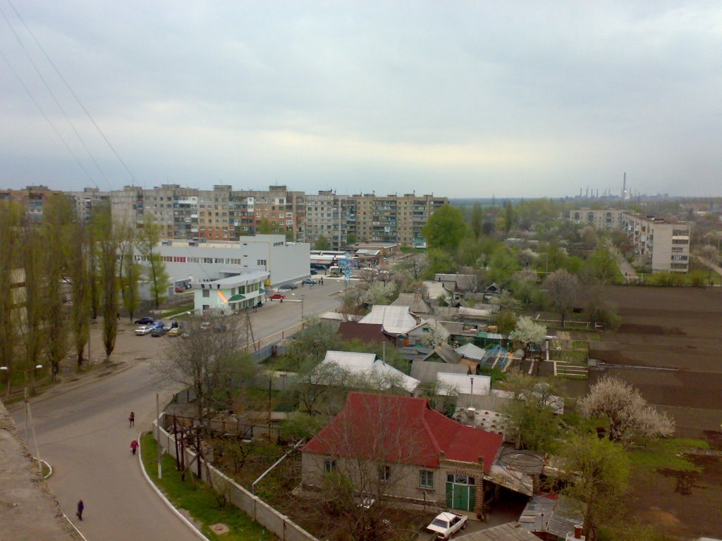 Вид на кв-л "Юбилейный" с 9эт
