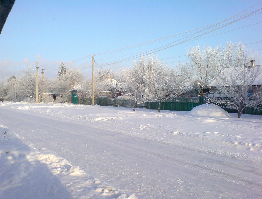 Ул.Донецкая Зима 2009г