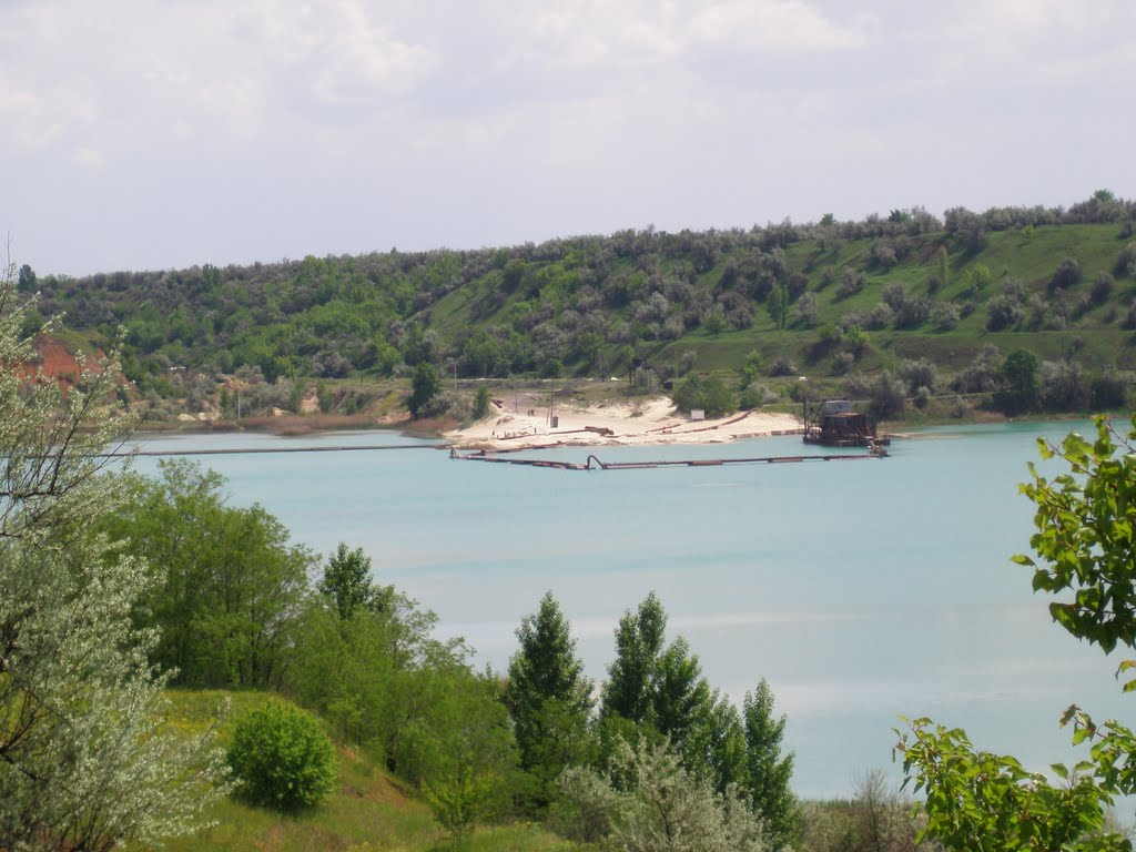 Добыча песка (extraction of sand)
