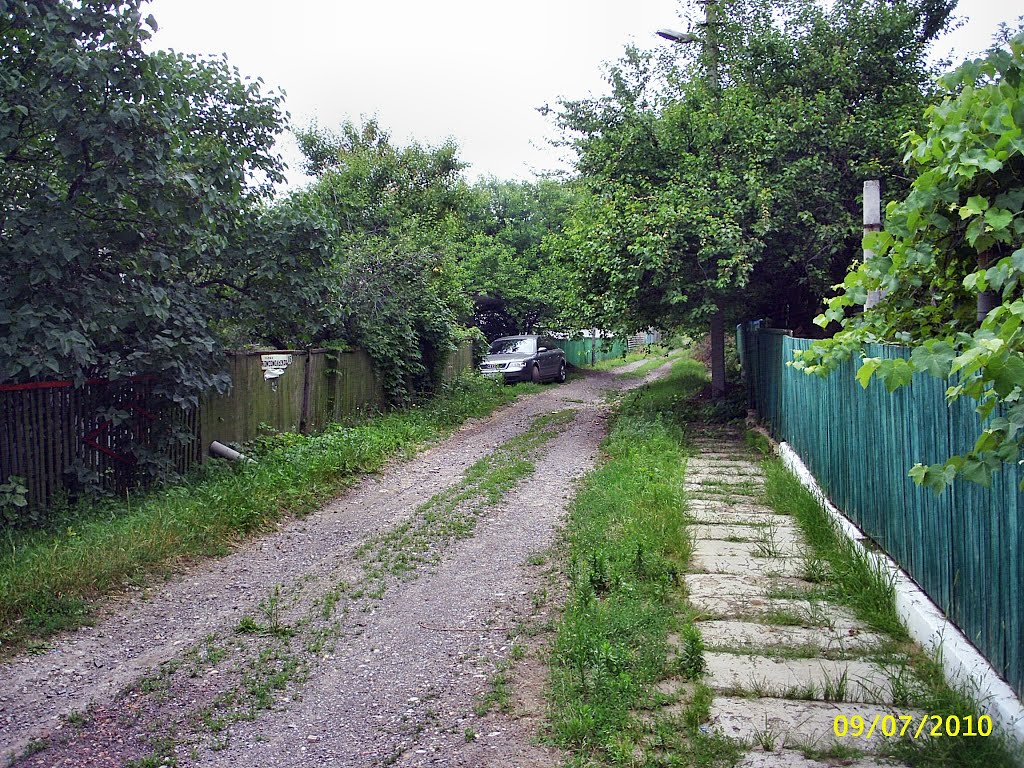 Амвросиевка ул.Комсомольская. июнь 2010.