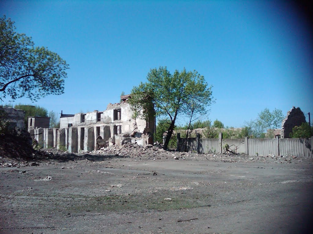 Остатки здания