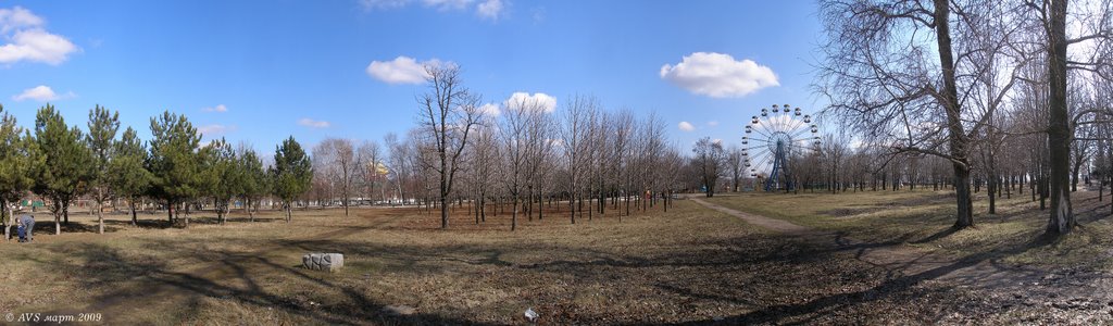весна в верхнем парке