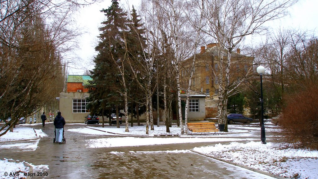 в парке. "карамболь".