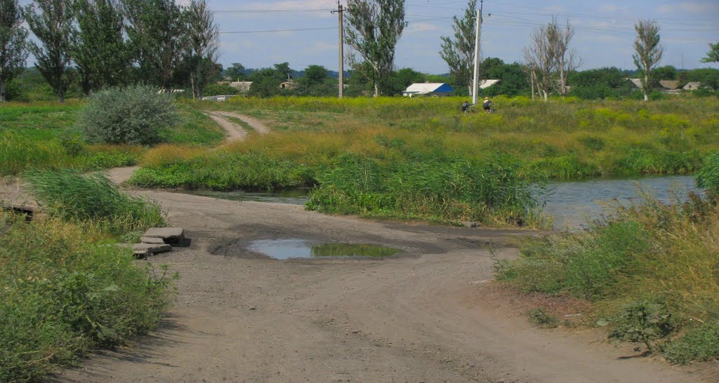 мостик на с.Времьевка (под больницей)