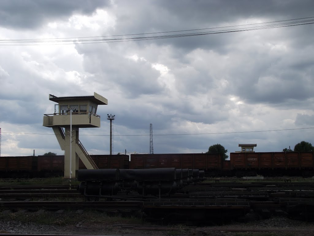вагонные замедлители и курятник ( скворечник )