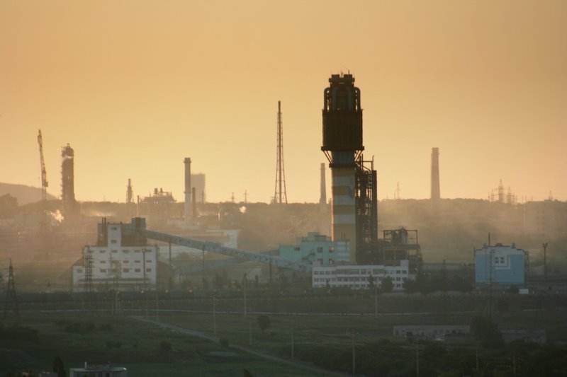 Стірол. Вид з терикону шахти Кочегарка