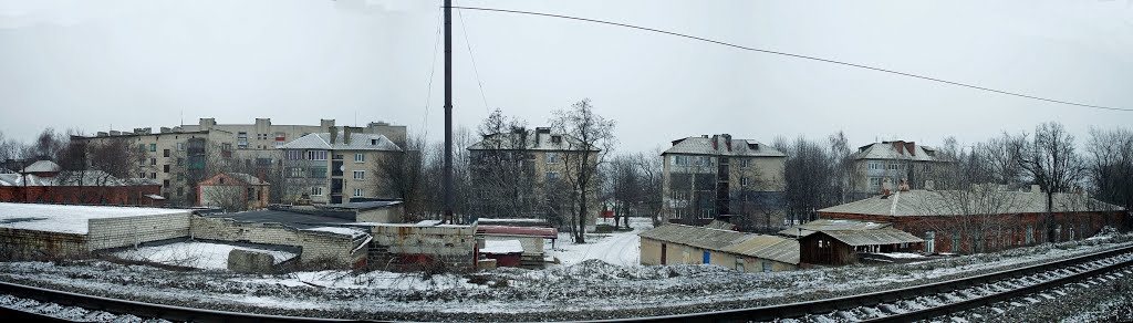 Панорама ул.Ленина со стороны ЖД