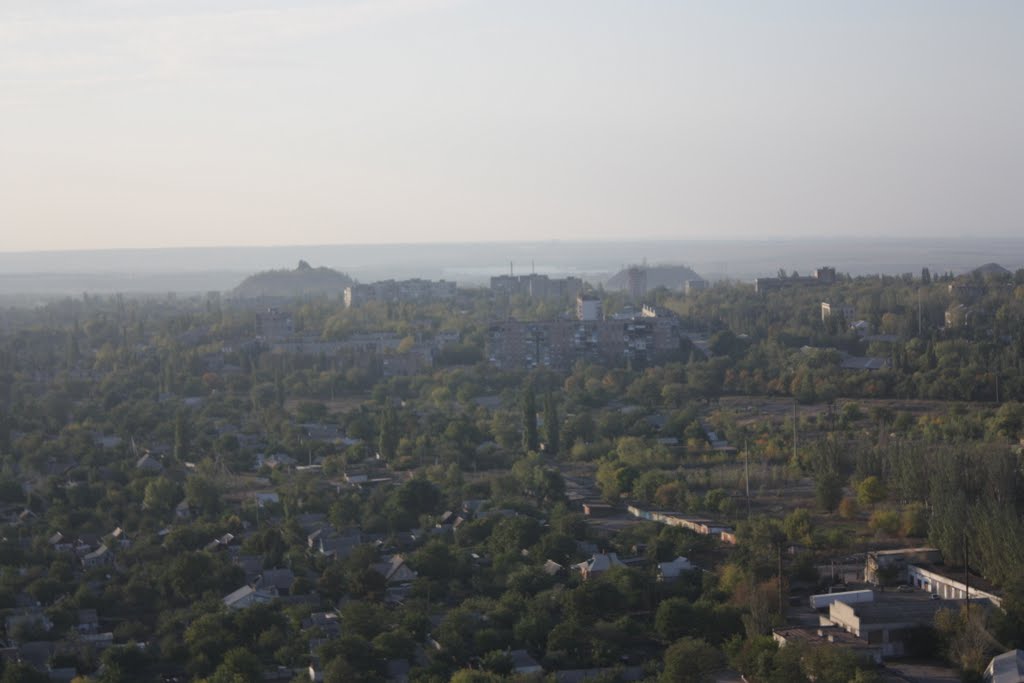 Вид на центр города