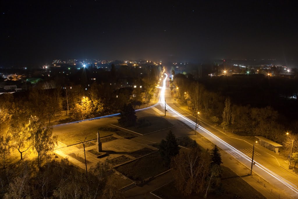 перекресток улиц Дзержинского и 50 лет Октября