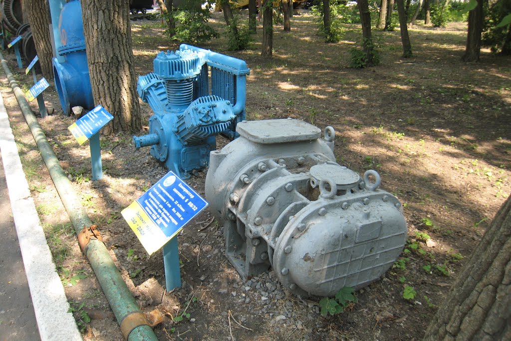 Парк в Докучаевске.The park in Dokuchaevsk.