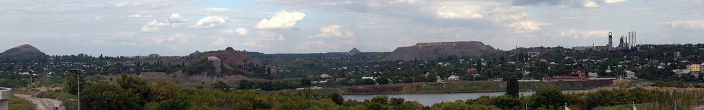 Панорама Донецка (вид с Виктории)