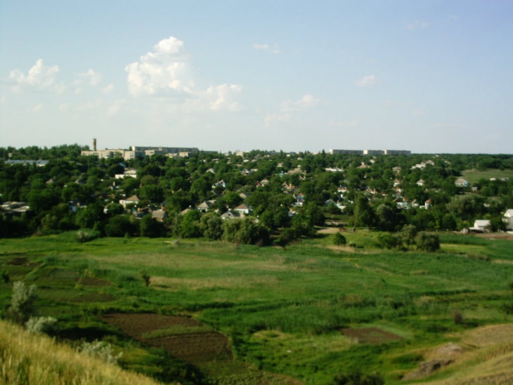 Вид с дамбы