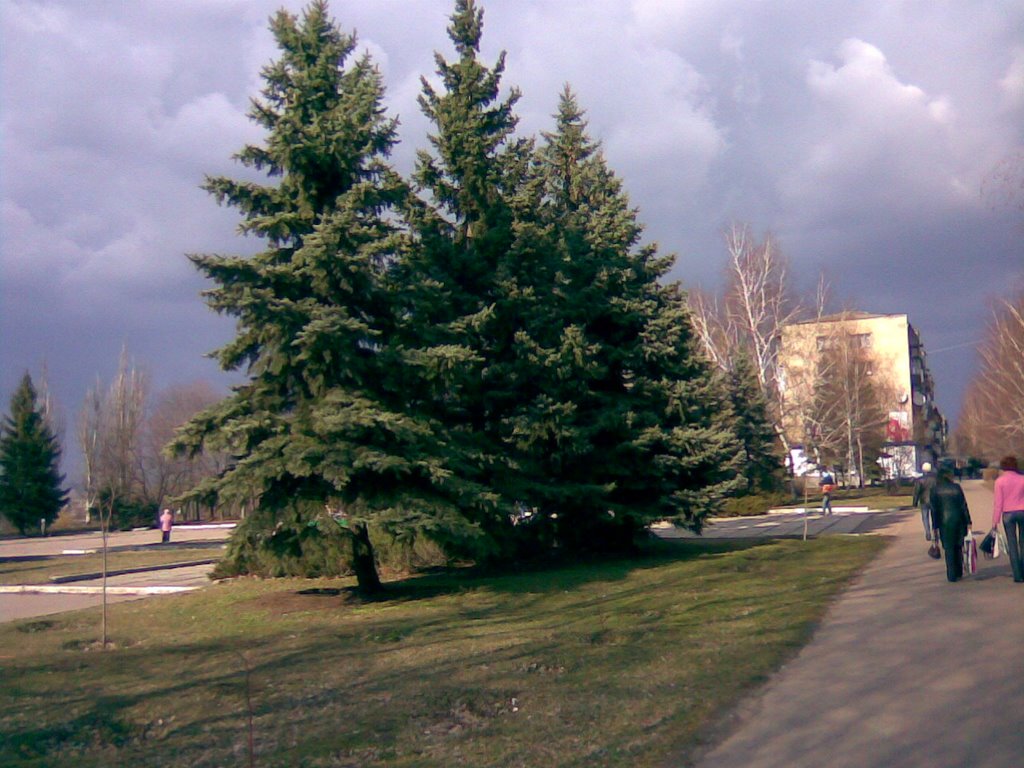 Сквер возле Кишени