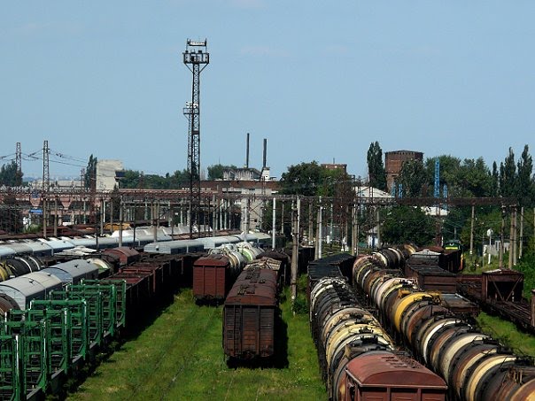 Иловайск. Вид с моста.