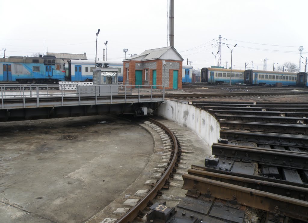 Поворотный круг Иловайского депо.