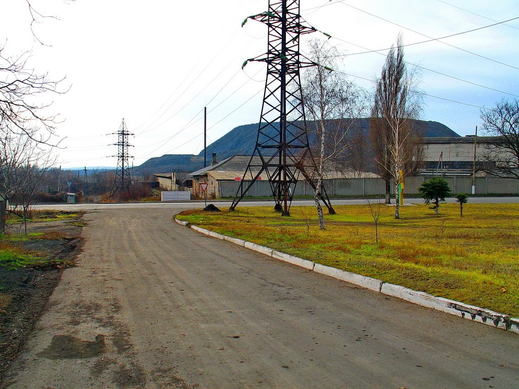 Перекрёсток у рекультивации