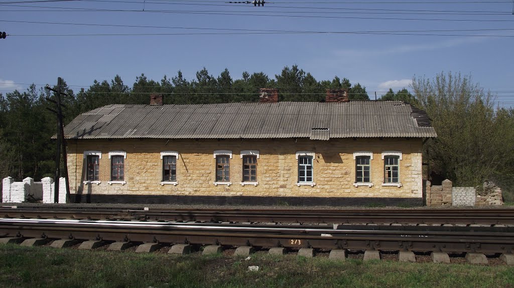 старое станционное здание