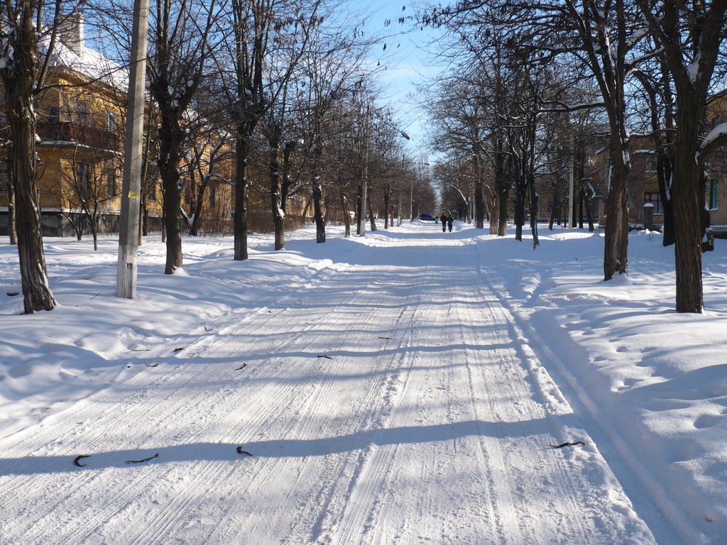 Зима на ул. Карпинского