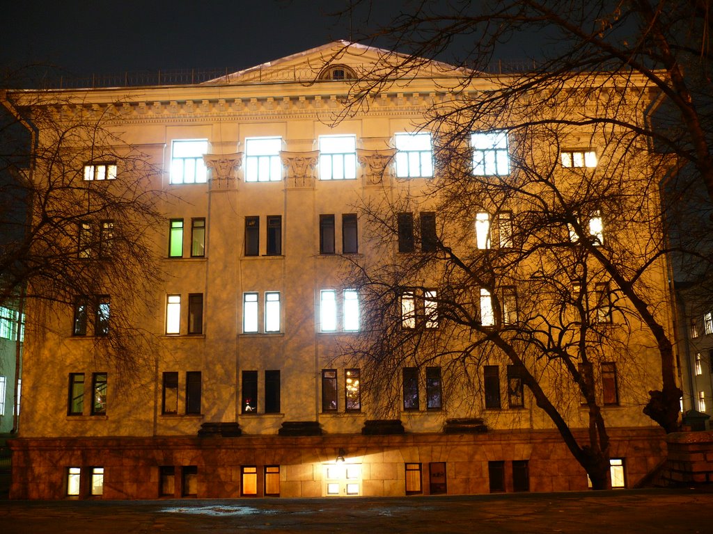 Дворец с тыла