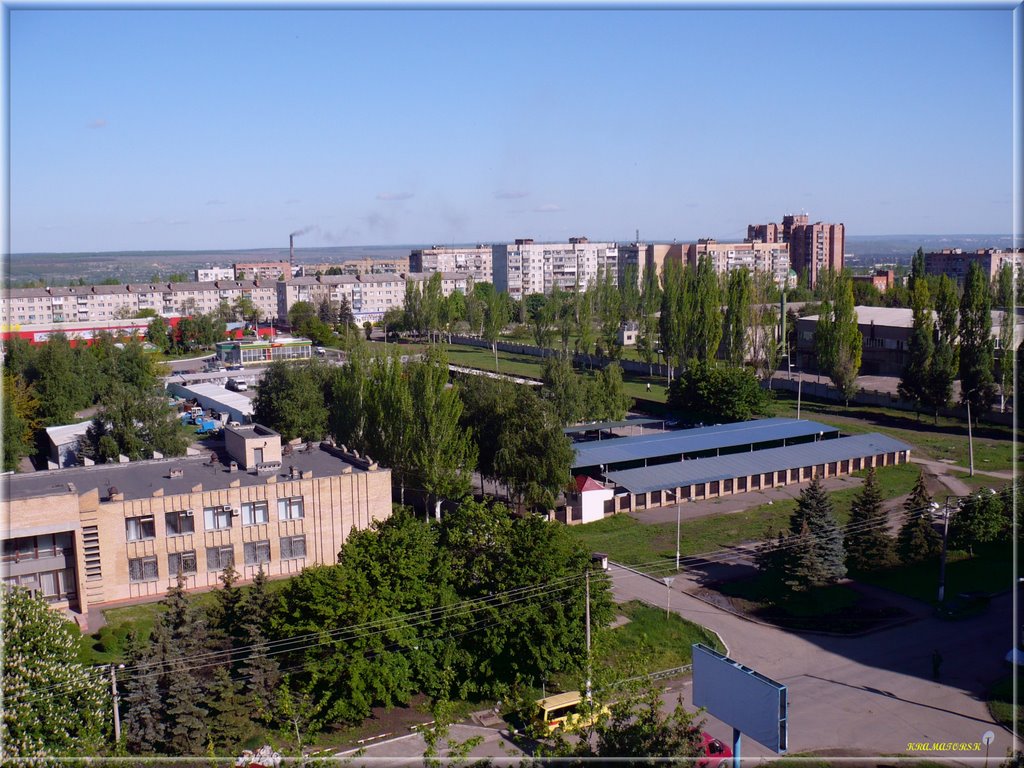Вид на город