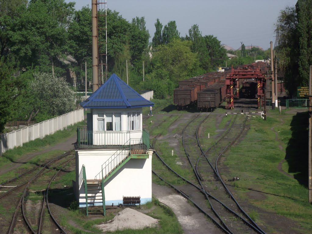 зона ремонта вагонов