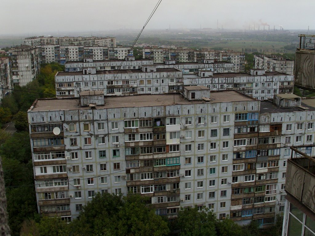 Housing estate жилой квартал Мариуполь