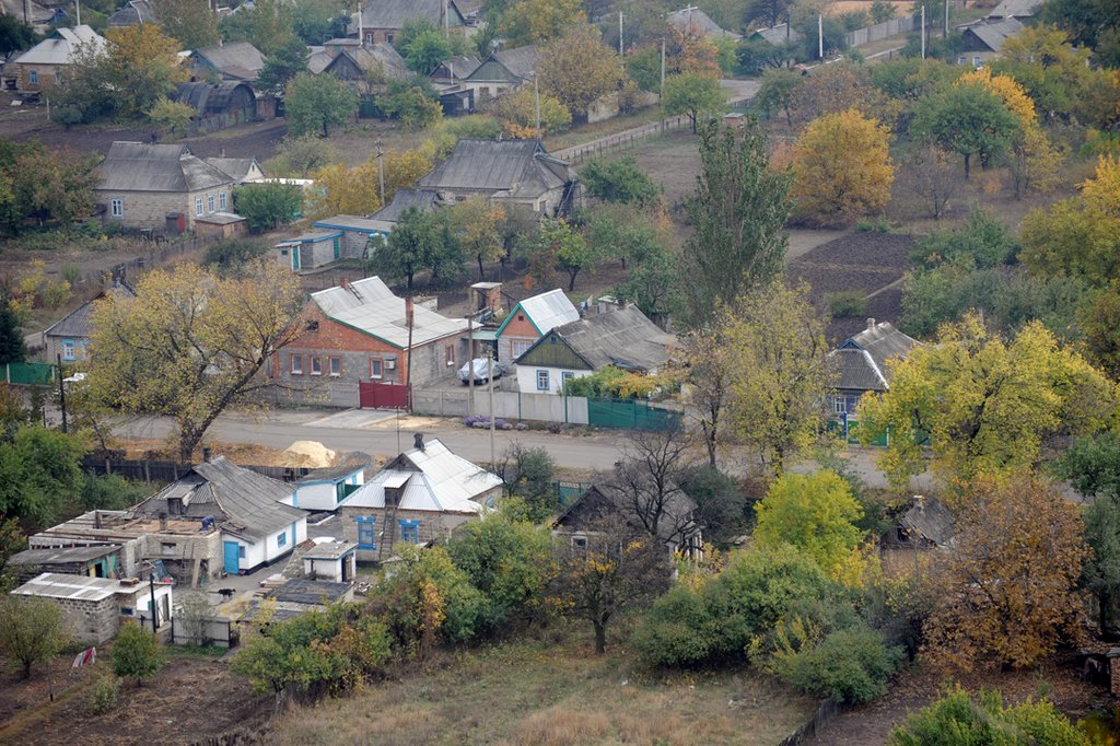 Ул Ленина в Марьинке